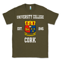 Army Green university college cork Classic Tee - artisFamous