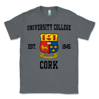 Charcoal Heather university college cork Classic Tee - artisFamous