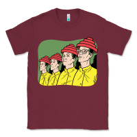 Burgundy Devo Classic Tee - artisFamous