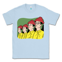 Dusty Blue Devo Classic Tee - artisFamous