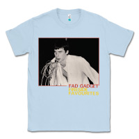 Dusty Blue Fad Gadget Fireside Favourites Classic Tee - artisFamous