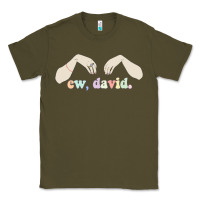 Army Green ew david schitt's creek Classic Tee - artisFamous