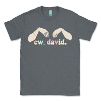 Charcoal Heather ew david schitt's creek Classic Tee - artisFamous