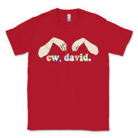 Red ew david schitt's creek Classic Tee - artisFamous
