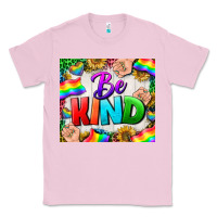 Bubblegum Pink Western Be Kind LGBTQ Tumbler Classic Tee - BundleAndBundleShop