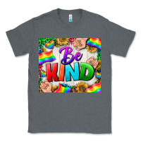 Charcoal Heather Western Be Kind LGBTQ Tumbler Classic Tee - BundleAndBundleShop