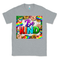 Heather Grey Western Be Kind LGBTQ Tumbler Classic Tee - BundleAndBundleShop