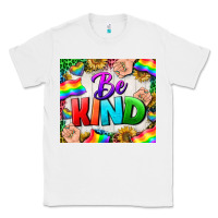 White Western Be Kind LGBTQ Tumbler Classic Tee - BundleAndBundleShop