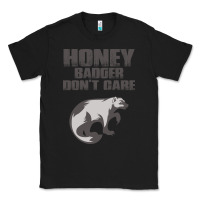Black honey badger dont care Classic Tee - artisFamous