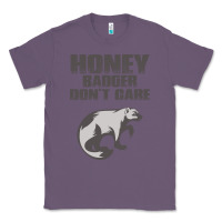 Lavender honey badger dont care Classic Tee - artisFamous