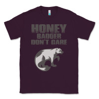 Plum honey badger dont care Classic Tee - artisFamous