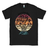 Black National love a tree day Classic Tee - artisFamous