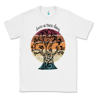 White National love a tree day Classic Tee - artisFamous