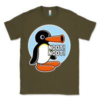 Army Green noot noot funny Classic Tee - artisFamous