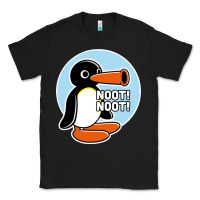 Black noot noot funny Classic Tee - artisFamous