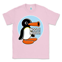 Bubblegum Pink noot noot funny Classic Tee - artisFamous