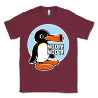 Burgundy noot noot funny Classic Tee - artisFamous
