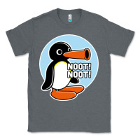 Charcoal Heather noot noot funny Classic Tee - artisFamous