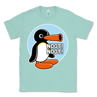 Seafoam noot noot funny Classic Tee - artisFamous
