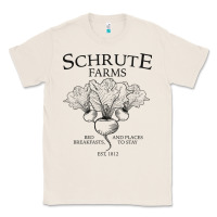 Natural Schrute Farms - The Office Classic Tee - artisFamous