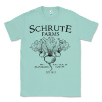 Seafoam Schrute Farms - The Office Classic Tee - artisFamous