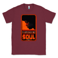 Burgundy Fist Full Of Soul Long Record Player Classic Tee - artisFamous