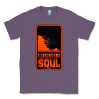 Lavender Fist Full Of Soul Long Record Player Classic Tee - artisFamous
