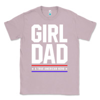 Lilac Girl Dad A True American Hero - Fathers Day Gift Classic Tee - artisFamous