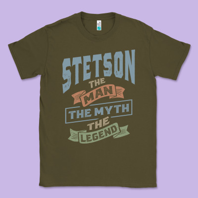 Stetson Personalized Name Birthday Gift Classic Tee Designed By Artisfamous
