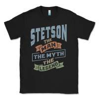Black Stetson Personalized Name Birthday Gift Classic Tee - artisFamous
