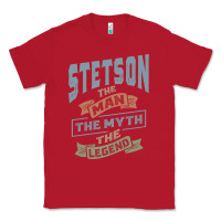 Red Stetson Personalized Name Birthday Gift Classic Tee - artisFamous