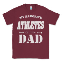 Burgundy coach dad t shirt   sports lover gift Classic Tee - artisFamous