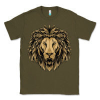 Army Green Lion t-shirt  designs Classic Tee - artisFamous