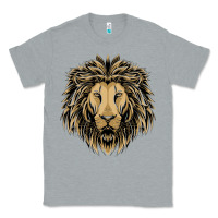 Heather Grey Lion t-shirt  designs Classic Tee - artisFamous