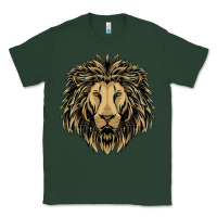 Sports Green Lion t-shirt  designs Classic Tee - artisFamous