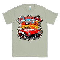 Matcha CLASSIC CARS ROUTE 66 Classic Tee - artisFamous