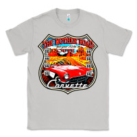 Moon Dust CLASSIC CARS ROUTE 66 Classic Tee - artisFamous