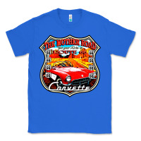 True Royal CLASSIC CARS ROUTE 66 Classic Tee - artisFamous