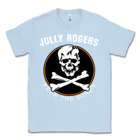 Dusty Blue fear the bones Classic Tee - artisFamous