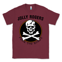Burgundy fear the bones Classic Tee - artisFamous