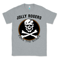 Heather Grey fear the bones Classic Tee - artisFamous