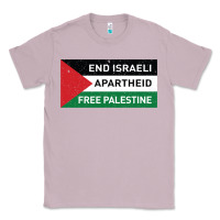 Lilac end is.rae.li apartheid free pales  flag  t shirt Classic Tee - artisFamous