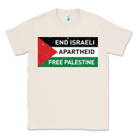 Natural end is.rae.li apartheid free pales  flag  t shirt Classic Tee - artisFamous