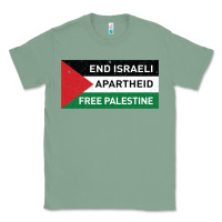 Sage end is.rae.li apartheid free pales  flag  t shirt Classic Tee - artisFamous