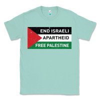 Seafoam end is.rae.li apartheid free pales  flag  t shirt Classic Tee - artisFamous
