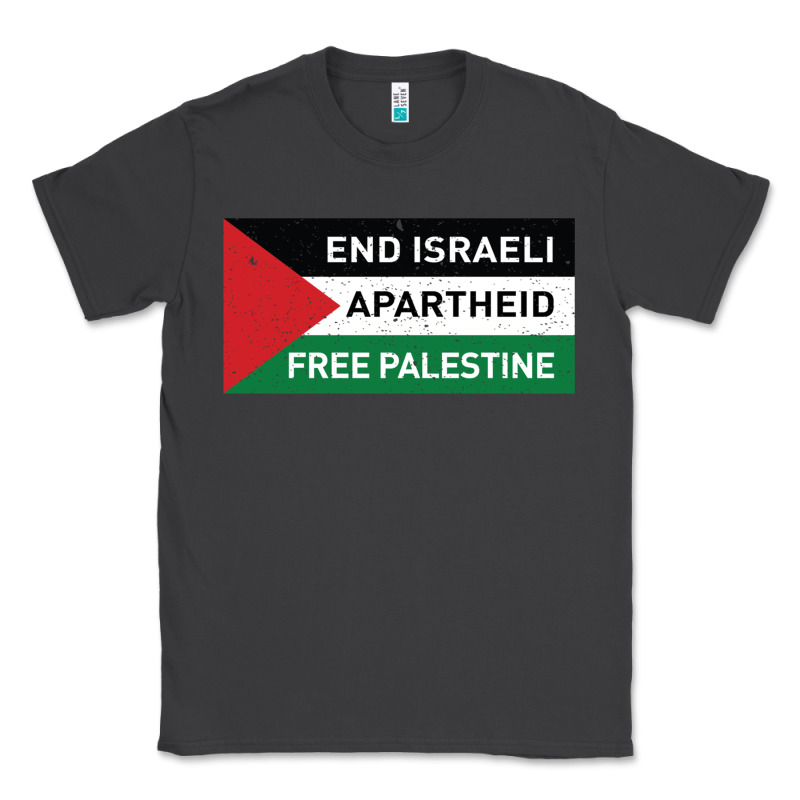 End Is.rae.li Apartheid Free Pales  Flag  T Shirt Classic Tee by artisFamous | Teevron