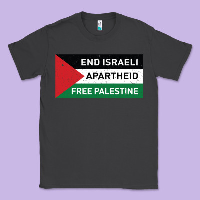 End Is.rae.li Apartheid Free Pales  Flag  T Shirt Classic Tee Designed By Artisfamous