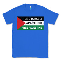 True Royal end is.rae.li apartheid free pales  flag  t shirt Classic Tee - artisFamous