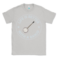 Moon Dust Banjo Bluegrass Music Traditional Musician Funny Gift Classic Tee - artisFamous