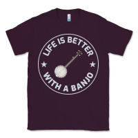 Banjo Bluegrass Music Traditional Musician Funny Gift Classic Tee | Teevron